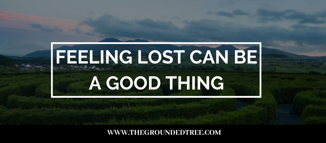 Cover for blog post 'Feeling lost can be a good thing'